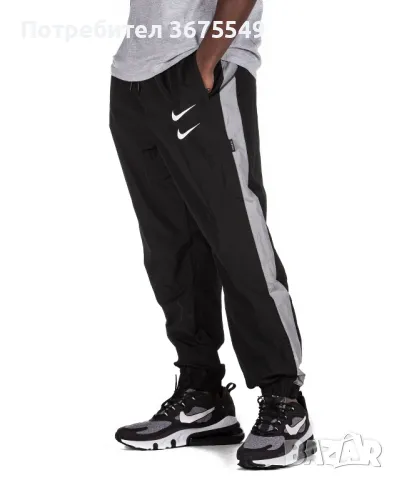 Мъжки Nike Swoosh Woven Trousers - размер L, снимка 1