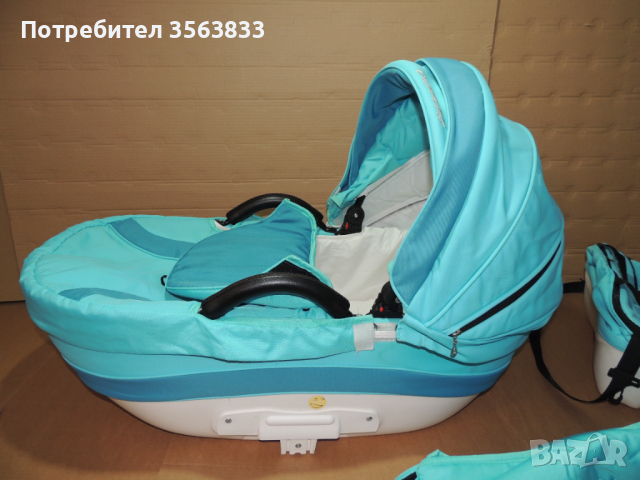 Кош за бебешка количка Carrera + чанта , снимка 4 - Детски колички - 45039184
