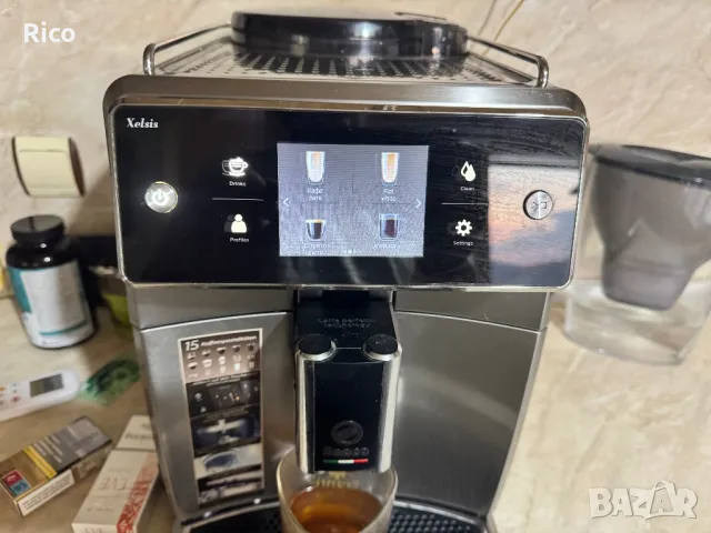 Saeco Xelsis Кафемашина, снимка 6 - Кафемашини - 49755948