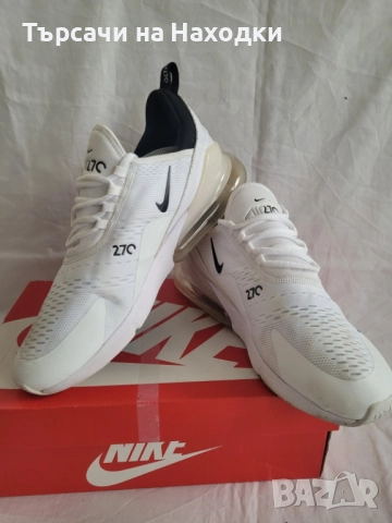 Мъжки маратонки Nike Air Max 270 White Размер US 12 EU 46 UK 11, снимка 2 - Кецове - 52475001