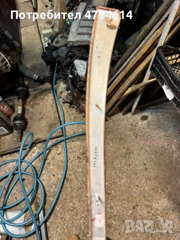 Махагонова интериорна лайсна на предна дясна врата за BMW E39 само за 25Eur. 8200712, снимка 3 - Части - 53196255