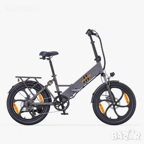 Сгъваемо електрическо колело HillMiles Mile 2 500W 36V 13Ah, снимка 2 - Велосипеди - 54248525