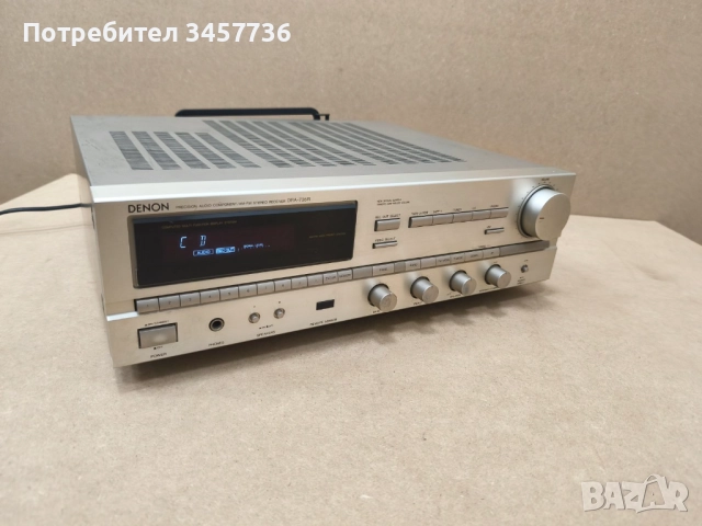 Стерео Ресивър Denon DRA-735R Усилвател Denon DRA735R Champagne, снимка 3 - Ресийвъри, усилватели, смесителни пултове - 52016898