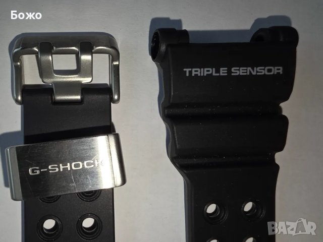 Нова оригинална каишка Casio Black Carbon Fibre Band, снимка 9 - Каишки за часовници - 50153294