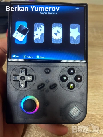 ANBERNIC RG 40XXV – като нова + калъф и протектор, снимка 2 - Други игри и конзоли - 53940219