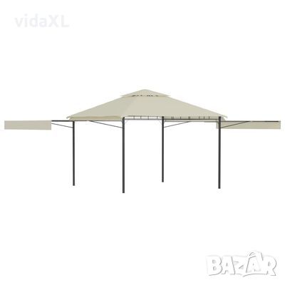 vidaXL Шатра с двойно разтегаем покрив, 3x3x2,75 м, таупе, 180 г/м²SKU:48003, снимка 1 - Градински мебели, декорация  - 45445495