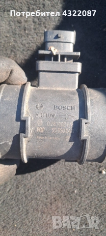 Дебитомер Bosch 0 281 002 618 Opel 1.7 CDTI / 1.9 CDTI, снимка 2 - Части - 51936762