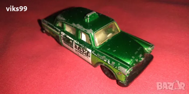 Matchbox 2003 Checker Cab Taxi, снимка 4 - Колекции - 47676576