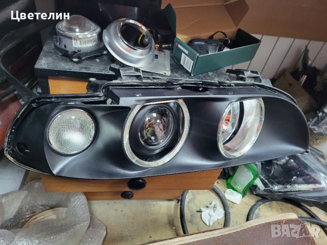 РЕМОНТ Рециклиране на фарове на BMW E39 remont reciklirane na farove, снимка 6 - Части - 46592426