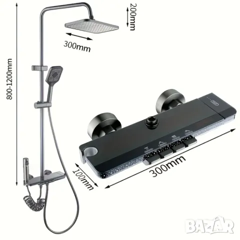 🌟 Най-луксозната и красива душ система със звезден ефект! 🌟, снимка 4 - Душове - 50094574