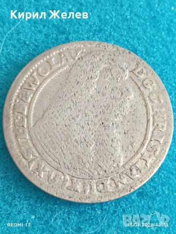 Сребърна монета 15 кройцера 1663г. Кристиян Силезия -Легниц-Берг 52921, снимка 5 - Нумизматика и бонистика - 53083861