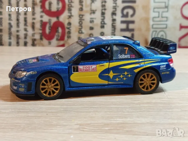 Subaru Impreza WRC 2007 (1:36), снимка 11 - Колекции - 47710732