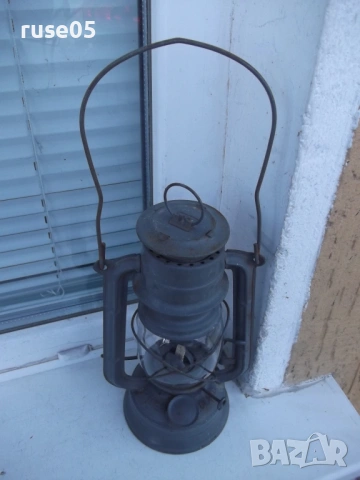 Фенер ветроупорен газен от соца работещ - 1, снимка 4 - Колекции - 54113232