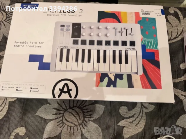 MIDI клавиатура Arturia Minilab 3, снимка 2 - Други - 47285436