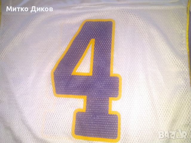 Brett Favre Minnesota Vikings NFL тениска №4 Reebok американски футбол размер M, снимка 14 - Други спортове - 45795938