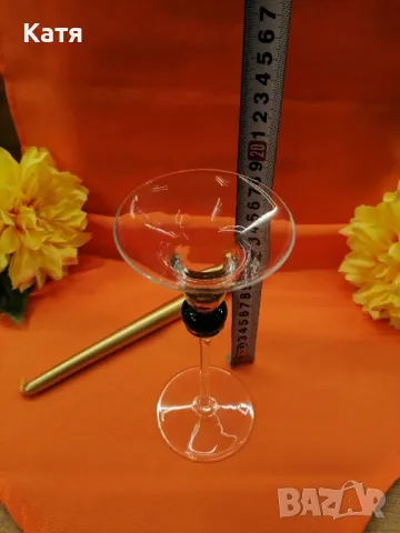 Винтидж ръчно духан свещник Italy Original

I, снимка 6 - Други - 50403534