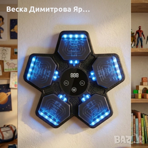 Интелигентна музикална боксова дъска - Bluetooth, Led дисплей и лесен монтаж, снимка 5 - Бокс - 53990118