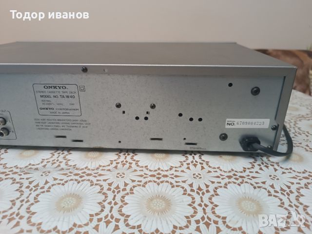 Onkyo-TA-W40, снимка 8 - Декове - 46634200