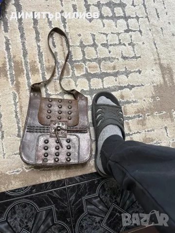 Малка дамска кожена чанта , снимка 6 - Чанти - 50188172