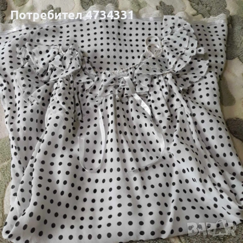 Рокля черно/бяла, снимка 8 - Рокли - 53476480