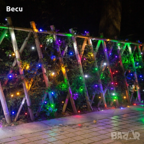 Водоустойчиви Коледни Led лампички   Звездно небе -   50 метра  240 светлини