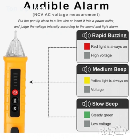 Детектор за напрежение, снимка 2 - Друга електроника - 53065402