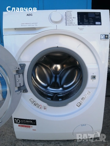 Пералня с инверторен мотор AEG Prosense Tehnonology 8 кг А ++, снимка 5 - Перални - 53647492