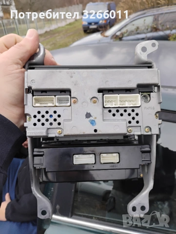 Радио, управление тойота Авенсис т25 , снимка 3 - Части - 53250109