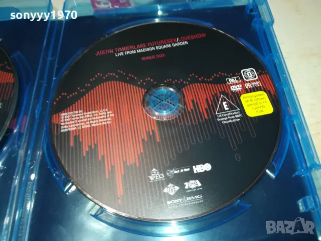 JUSTIN TIMBERLAKE BLU-RAY DISC+DVD DISC 1703251854, снимка 17 - DVD филми - 49532832