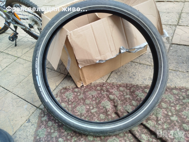 26 цола гума за велосипед колело schwalbe big apple 2.35