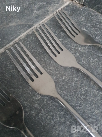 Трапезни вилици от соца , снимка 4 - Прибори за хранене, готвене и сервиране - 51658706