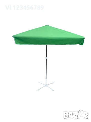 Огромен градински чадър правоъгълен - 2,7х2,5 /1,8х1,8/ м, снимка 5 - Къмпинг мебели - 52122550