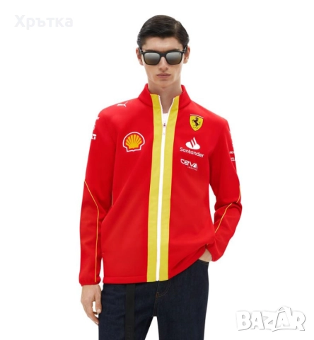 Puma Scuderia Ferrari F1 Team Softshell - Оригинално мъжко яке, снимка 3 - Якета - 52666677