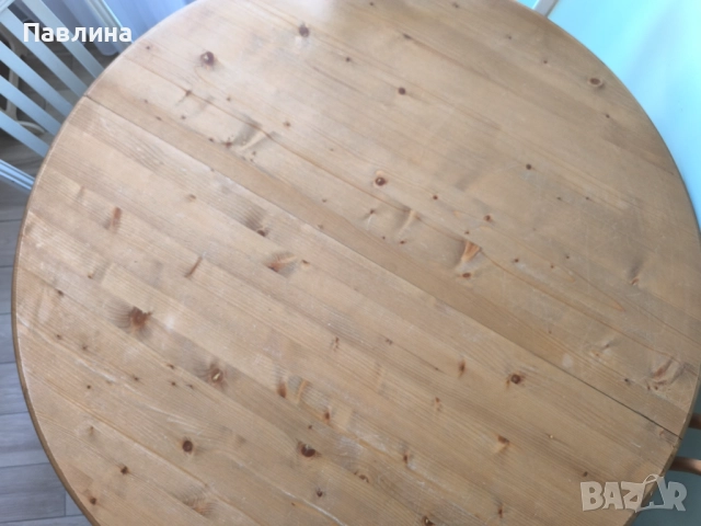 Трапезна маса с 4 стола, снимка 3 - Маси - 52264525