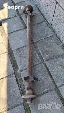 Ос с главини за ремарке, снимка 2 - Ремаркета - 53749153