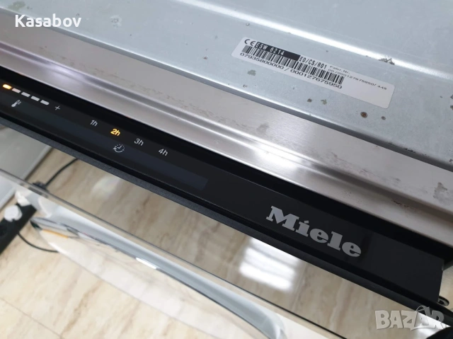Miele Подгряващо Чекмедже без Дръжка за Вграждане в Кухня 14 cm, снимка 4 - Печки, фурни - 53618041