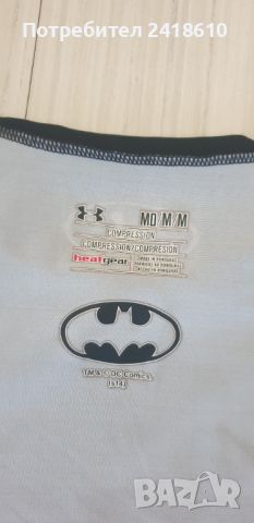 Under Armour Batman Compression Mens Size M ОРИГИНАЛ! Мъжкa Тениска!, снимка 12 - Тениски - 46586419