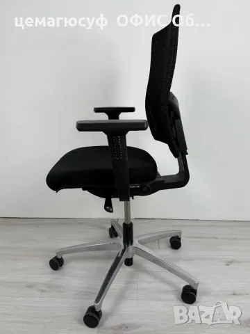 Dauphin Just AJ4747 е ергономичен офис стол с мрежеста облегалка със средна височина внос от германи, снимка 5 - Столове - 49775174