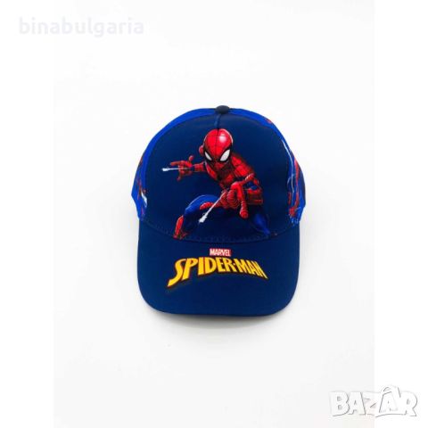 Детски шапки с козирка модел " Spider Man ", снимка 1 - Шапки, шалове и ръкавици - 46400586