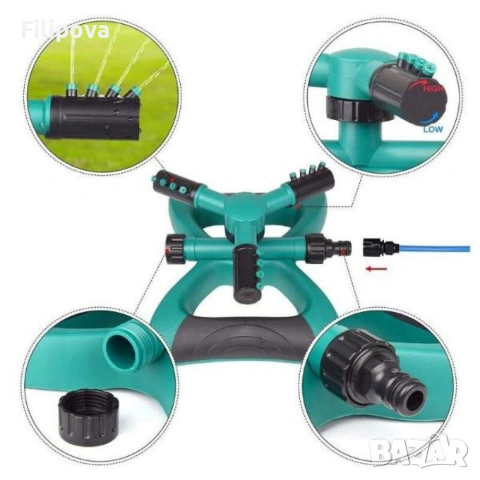 Градинска пръскачка за трева, снимка 2 - Градинска техника - 53575822