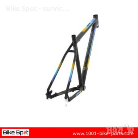 29er CROSS XL-51cm Alloy Frame Black Blue Orange Рамка Велосипед, снимка 3 - Аксесоари за велосипеди - 45724281