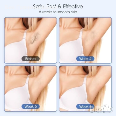 Нова Лазерна IPL машина за премахване на косми 0.5s Flash, лице, бикини, тяло, снимка 8 - Други - 52249912