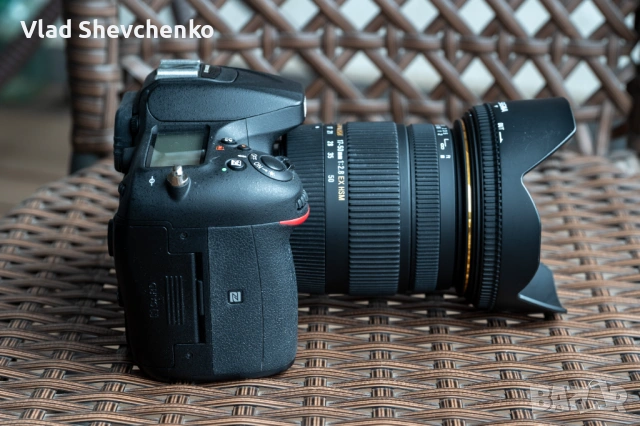 Nikon D7200 + Sigma 17-50mm f/2.8 EX DC OS HSM за Nikon, снимка 3 - Фотоапарати - 54095386