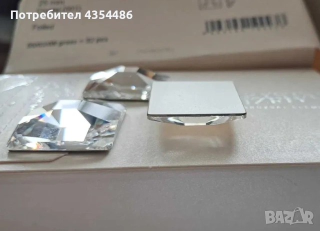 Оригинални Swarovski кристали за декорация и лепене, 25 мм, снимка 3 - Декорация за дома - 53993612