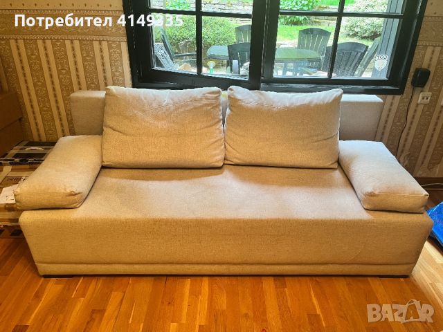 Разтегателен диван от Икеа, снимка 1 - Дивани и мека мебел - 46471865