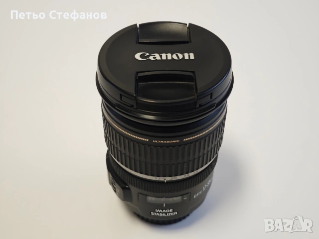 обектив Canon EF-S 17-55 mm f/2.8 IS USM Lens, снимка 2 - Обективи и филтри - 53327608