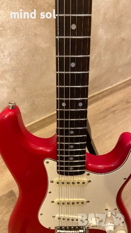 Squier by Fender 62 Reissue Stratocaster Red SQII-STR Japan MIJ, снимка 5 - Китари - 53220328