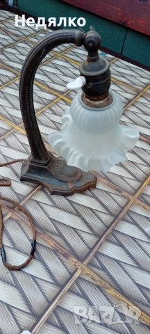 Стара австрийска настолна лампа,1900г,работеща, снимка 17 - Антикварни и старинни предмети - 35204139