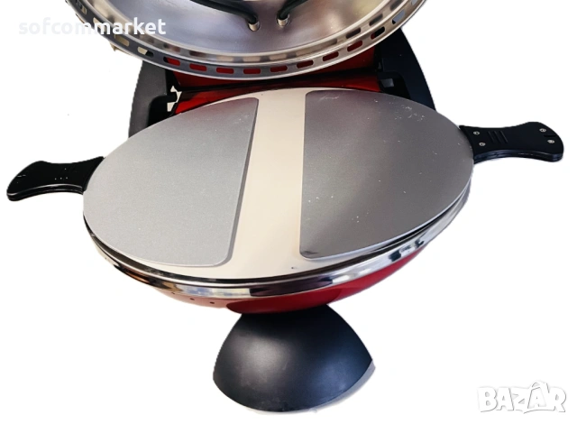 Пица пеща G3 Ferrari Delizia домашна фурна за пица, 400°C, 31cm, снимка 9 - Печки, фурни - 53539010