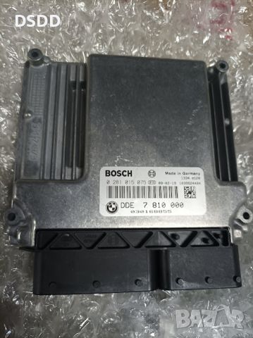 Компютър двигател / ECU BOSCH 0281015075 за BMW 120D E87, 320D E90, X1 E84 N47, снимка 1 - Части - 45672981